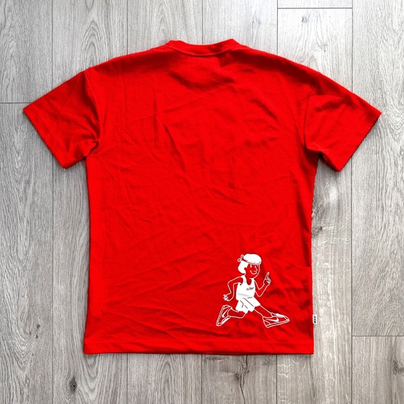 Nike Sportswear Blocked Logo Short Sleeve Jersey Men’s Size L Red NSW 928627-634 - Picture 10 of 12